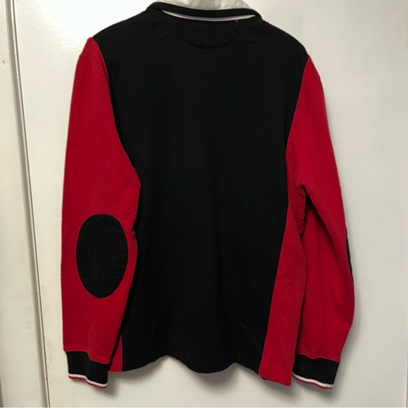 POLO RALPH LAUREN BIG LOGO SWEATSHIRT VINTAGE CREST EMBROIDERED COLLAR SWEATER - Picture 4 of 11